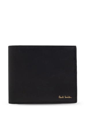 Paul Smith logo-print wallet - Black