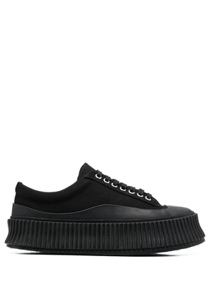 Jil Sander low-top lace-up sneakers - Black