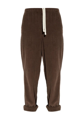 American Vintage corduroy drawstring trousers - Brown