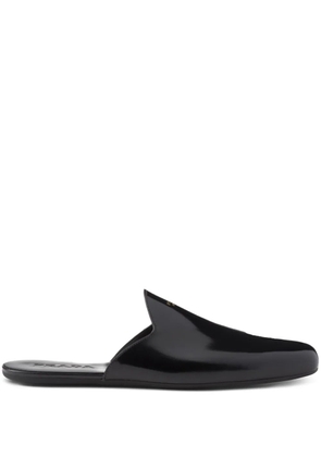 Prada open-back slippers - Black