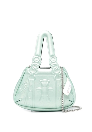 forBitches debossed-detail tote bag - Green