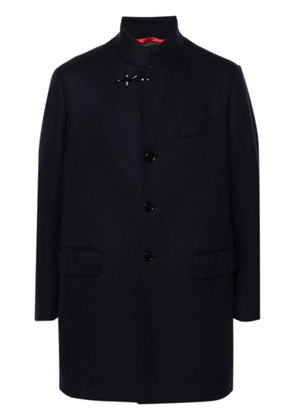 Fay single-breasted coat - Blue