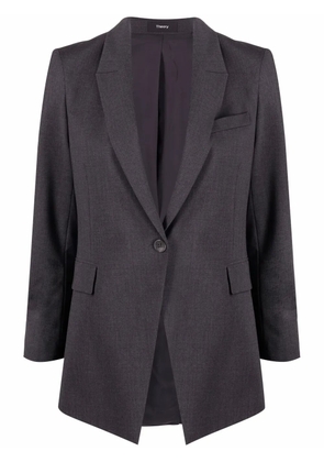 Theory Etiennette mélange-effect blazer - Grey