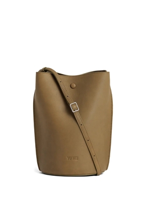 Yu Mei Phoebe leather bucket bag - Brown