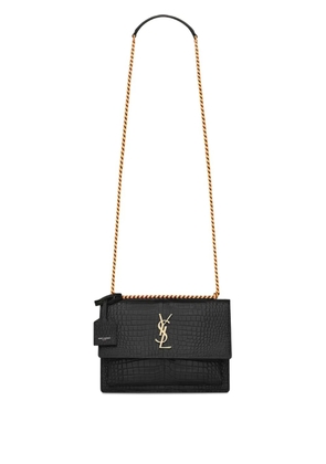 Saint Laurent medium Sunset shoulder bag - Black