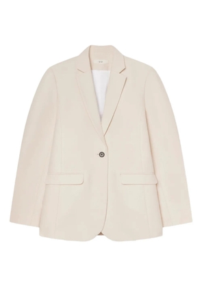 Co notched-lapel pocket blazer - Neutrals