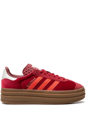 adidas Gazelle Bold 'Velvet Pack - Victory Red/Bright Red/Off White' sneakers