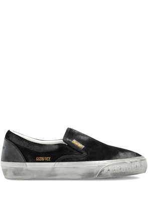 Golden Goose VCE Penstar suede slip-on sneakers - Black