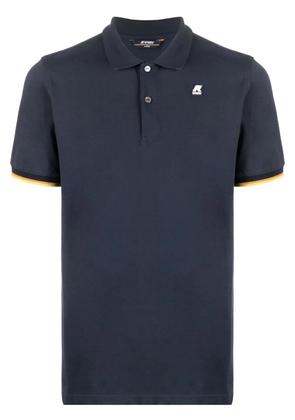 K-Way short-sleeve polo shirt - Blue