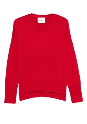 Lisa Yang round-neck sweater - Red