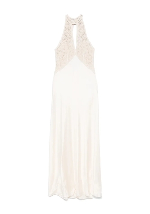 TWINSET panelled maxi dress - Neutrals