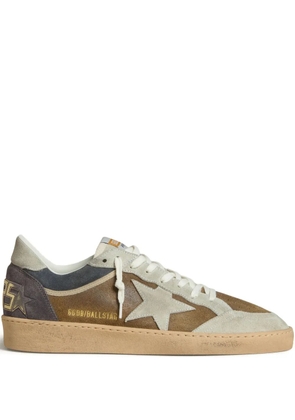 Golden Goose Ball Star leather sneakers - Brown