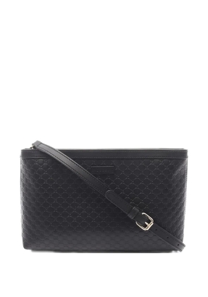 Gucci Pre-Owned 2010s Microguccissima shoulder bag - Black