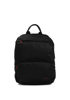 Kiton logo-lettering backpack - Black