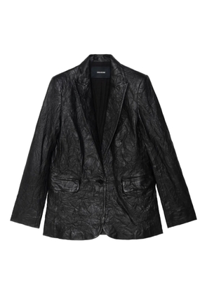 Zadig&Voltaire single-breasted tailored blazer - Black