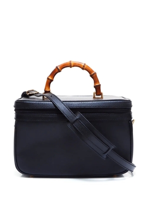 Gucci Pre-Owned Bamboo two-way handbag - Black
