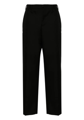 PT Torino virgin wool straight-leg trousers - Black
