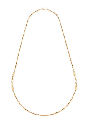 Christian Dior Pre-Owned CD chain necklace - Gold