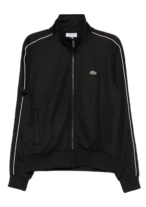Lacoste logo-appliqué jacket - Black