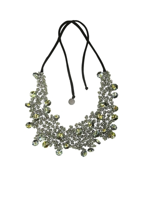 Maria Calderara beaded crystal body jewellery - Silver