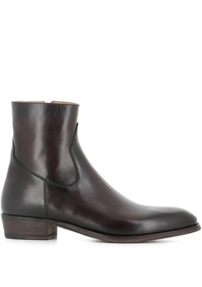 Alberto Fasciani leather boots - Brown