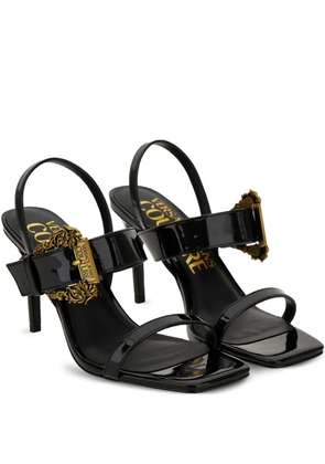 Versace Jeans Couture 85mm Barocco-buckle sandals - Black