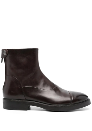 Alberto Fasciani Gabriel leather ankle boots - Brown