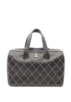 CHANEL Pre-Owned 2002-2003 Wild Stitch handbag - Black