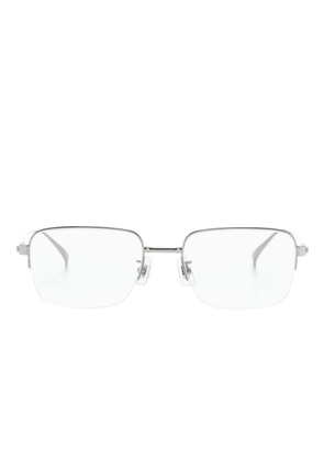 Dunhill rectangle-frame glasses - Grey