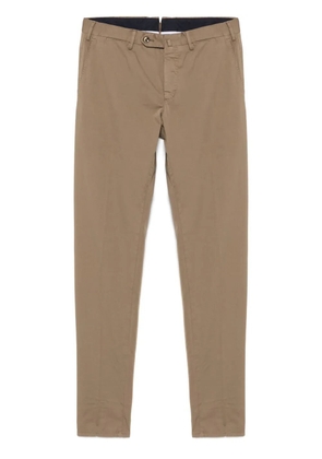 PT Torino tapered chinos - Brown
