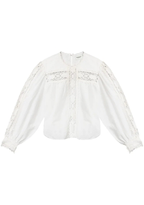 MARANT ÉTOILE Valmira top - White