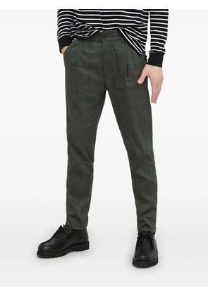 Drykorn pleated-pocket trousers - Green
