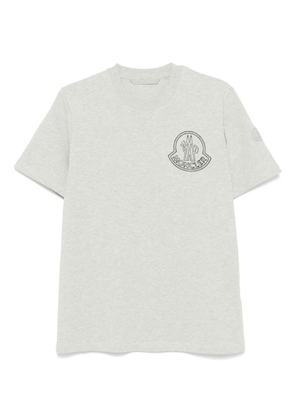 Moncler logo-print T-shirt - Grey