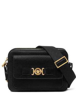 Versace medusa-plaque messenger bag - Black