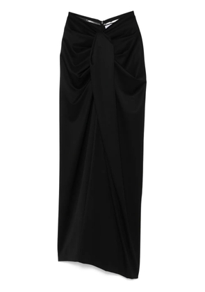 Giuseppe Di Morabito draped-detailed trousers - Black