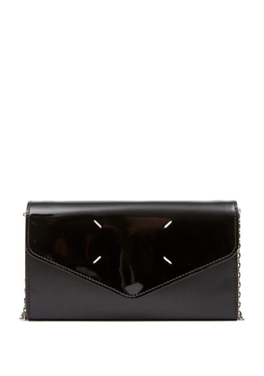 Maison Margiela Four Stitch leather clutch bag - Black