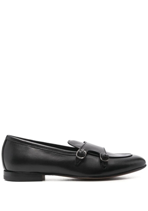 Scarosso Virginia leather loafers - Black