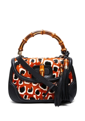 Gucci Pre-Owned 2000-2020s Bamboo two-way tote bag - Orange