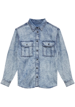 MARANT ÉTOILE Tahisia button-up denim shirt - Blue