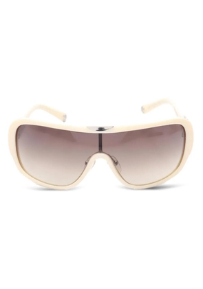 Louis Vuitton Pre-Owned rhinestone-embellished sunglasses - White