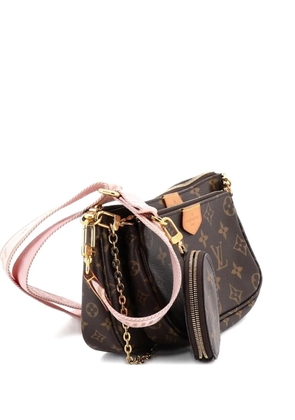 Louis Vuitton Pre-Owned Multi Pochette Accessoires Monogram Canvas crossbody bag - Brown