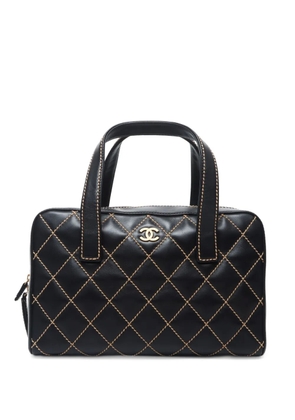 CHANEL Pre-Owned 2003-2004 Wild Stitch handbag - Black