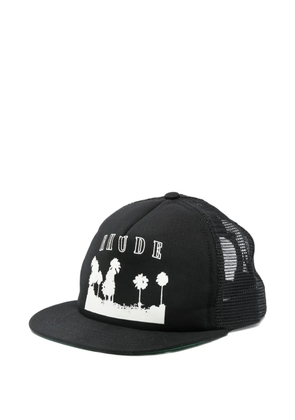 RHUDE logo cap - Black