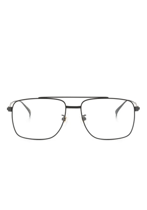 Dunhill navigator-frame glasses - Black