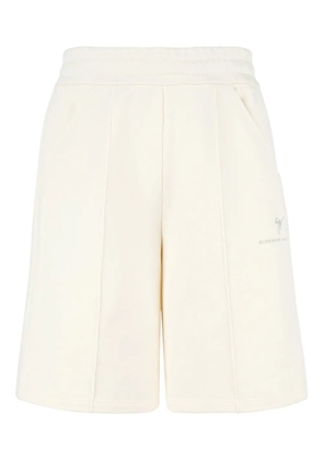 Giuseppe Zanotti LR-62 cotton deck shorts - White