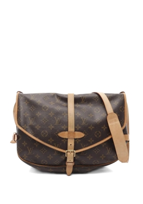 Louis Vuitton Pre-Owned 2012 Saumur GM shoulder bag - Brown