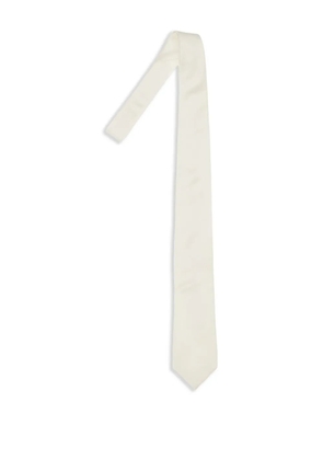 Corneliani silk tie - White