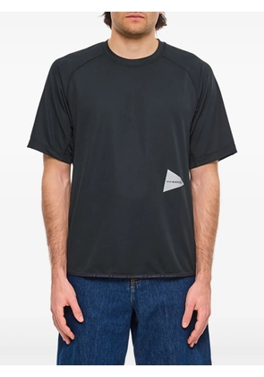 and Wander logo-print T-shirt - Black