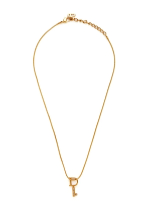 Christian Dior Pre-Owned logo key necklace - Gold