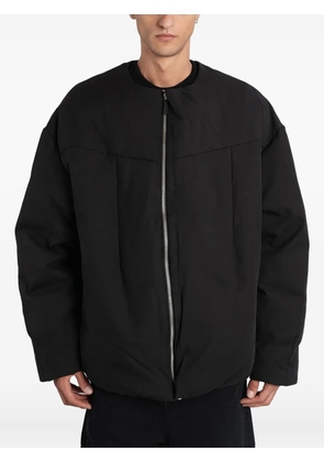 ENTIRE STUDIOS collarless padded jacket - Black